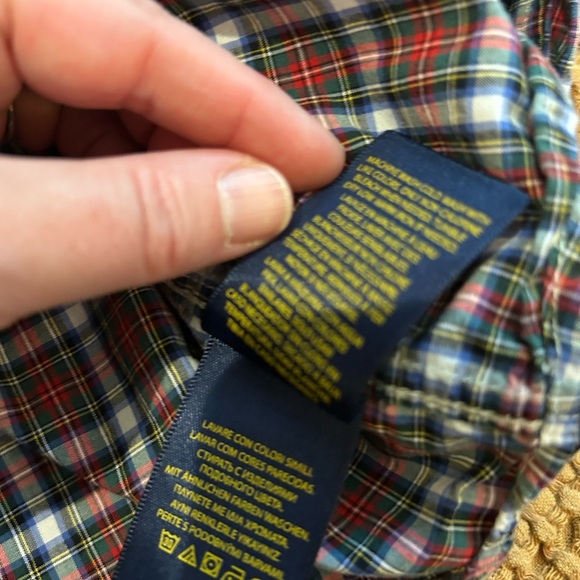 Ralph Lauren Kids Red and White Checkered Button-Down Shirt - Picture 6 of 8